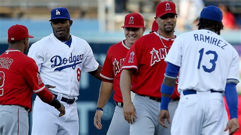 dodgers vs angels all time record